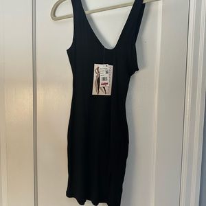 NWT NAKED WARDROBE BLACK SHAPEWEAR DRESS